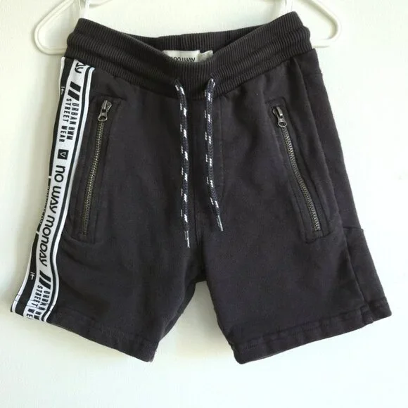 No Way Monday Kids Jogger Set | Beige & Black | Size 5Y | Unisex - Picture 9 of 15